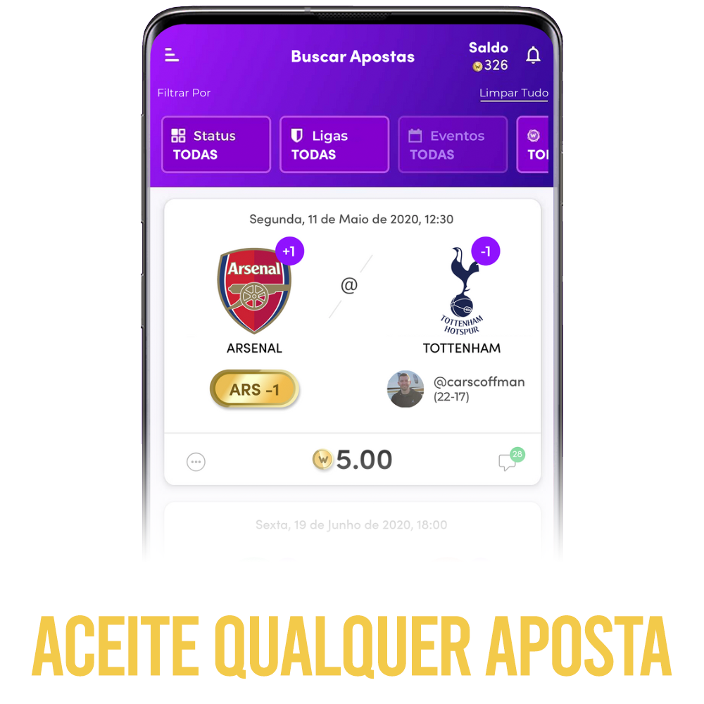 Aceite qualquer aposta com Wanna BET